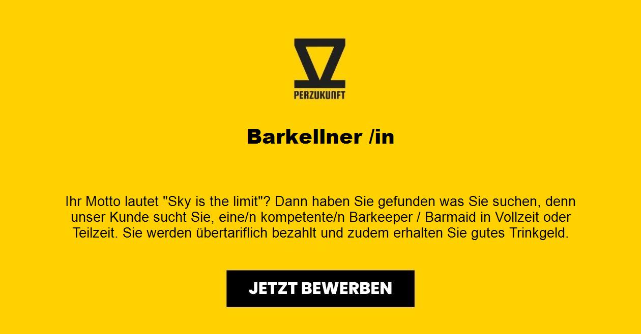 Barkellner /in