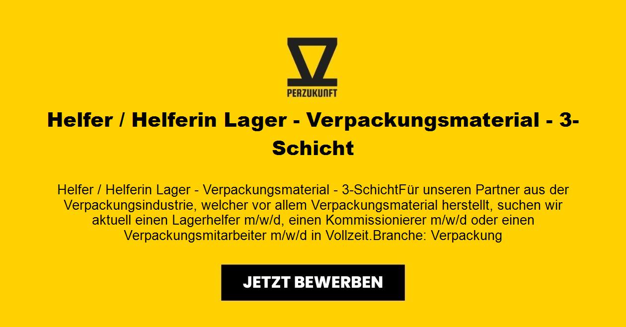 Helfer / Helferin Lager - Verpackungsmaterial - 3-Schicht