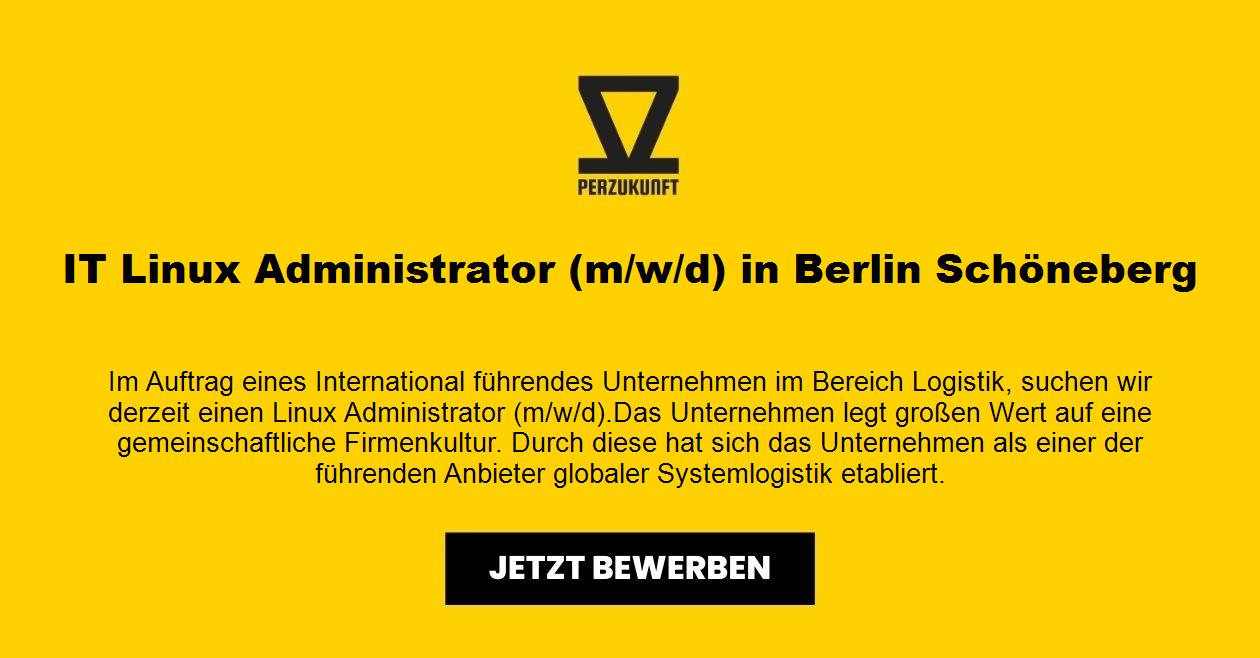 IT Linux Administrator (m/w/d) in Berlin Schöneberg