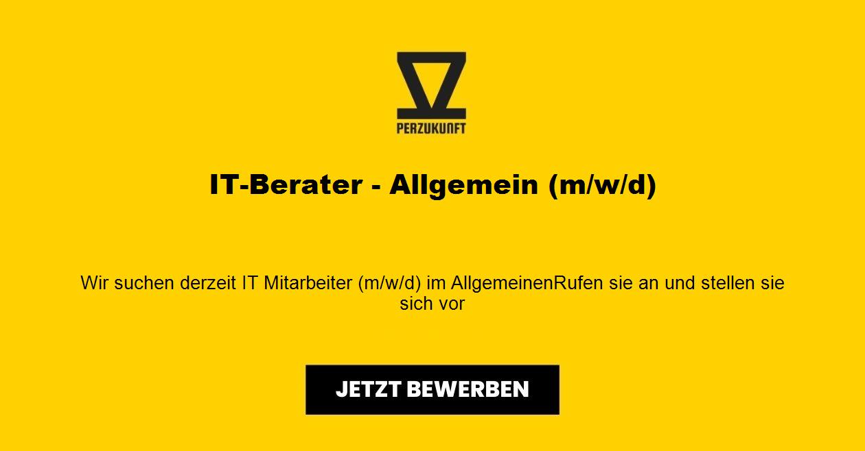 IT-Berater - Allgemein (m/w/d)