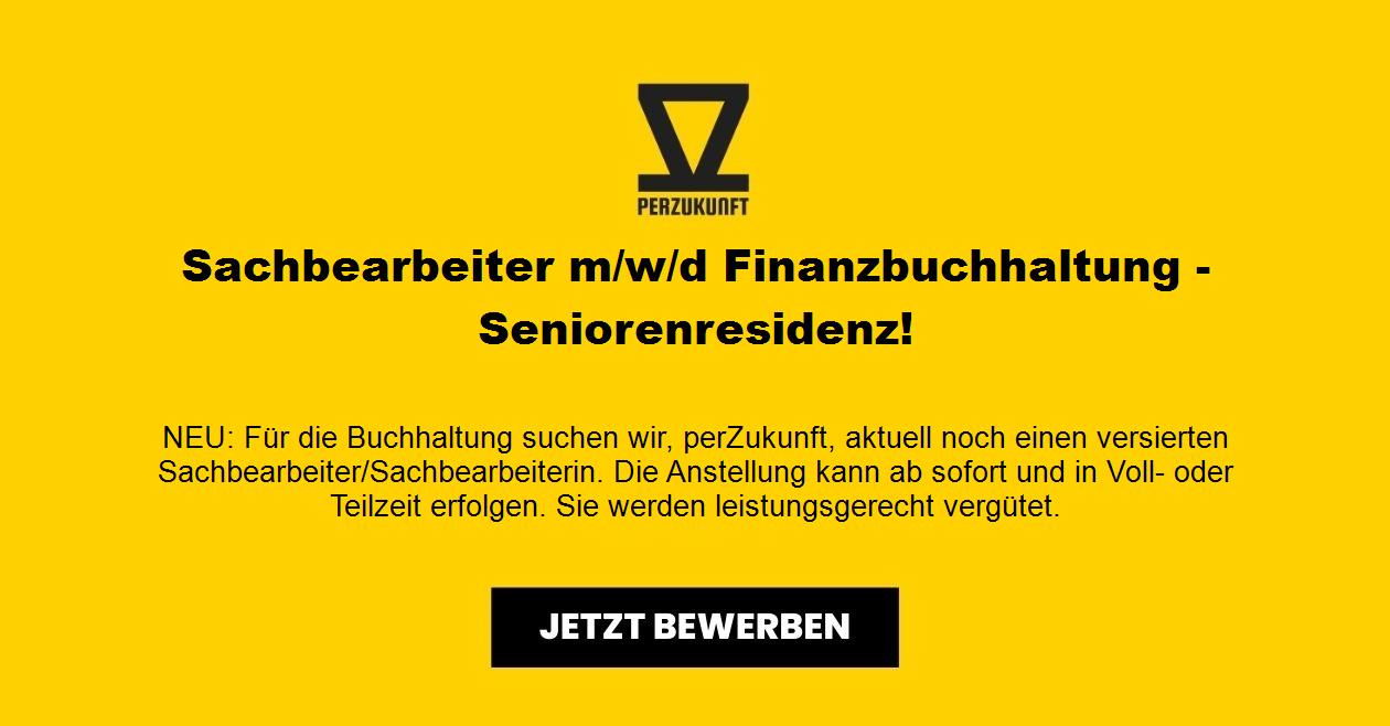 Sachbearbeiter m/w/d Finanzbuchhaltung - Seniorenresidenz!