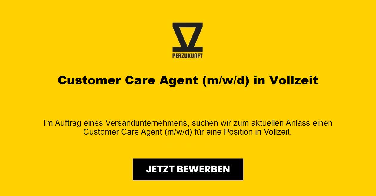 Customer Care Agent (m/w/d) in Vollzeit