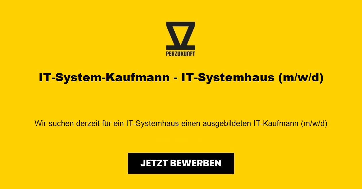 IT-System-Kaufmann - IT-Systemhaus (m/w/d)