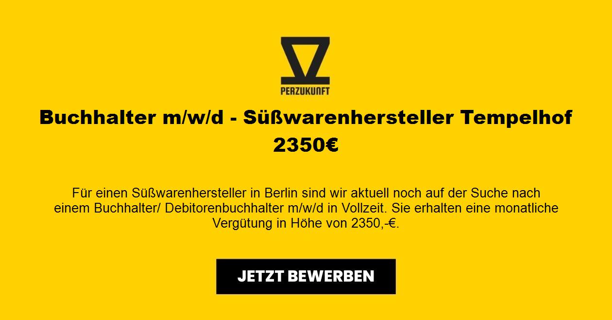 Buchhalter m/w/d - Süßwarenhersteller Tempelhof 2350€