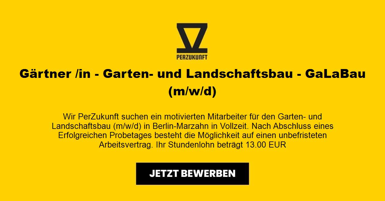 Gärtner /in - Garten- und Landschaftsbau - GaLaBau (m/w/d)
