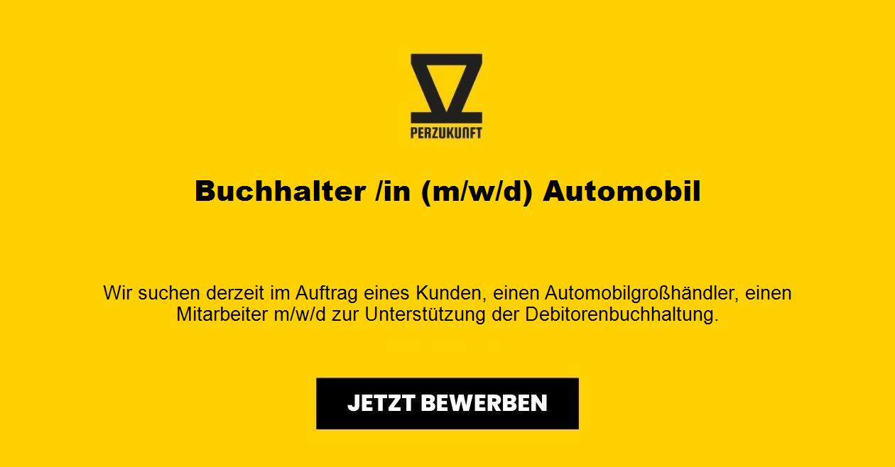 Buchhalter /in (m/w/d) Automobil