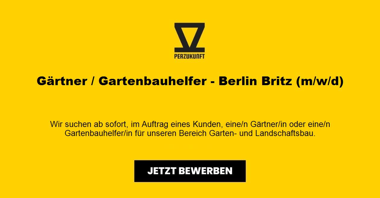 Gärtner / Gartenbauhelfer - Berlin Britz (m/w/d)
