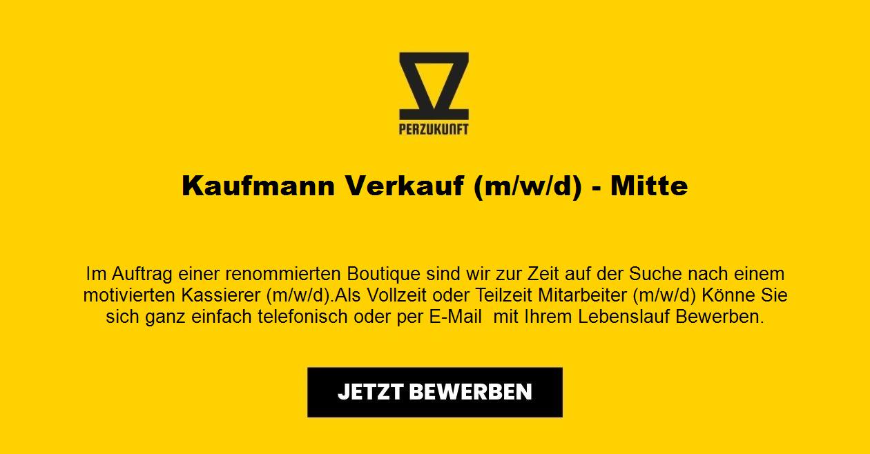 Kaufmann Verkauf (m/w/d) - Mitte