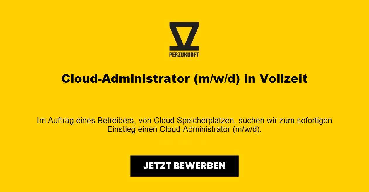 Cloud-Administrator (m/w/d) in Vollzeit