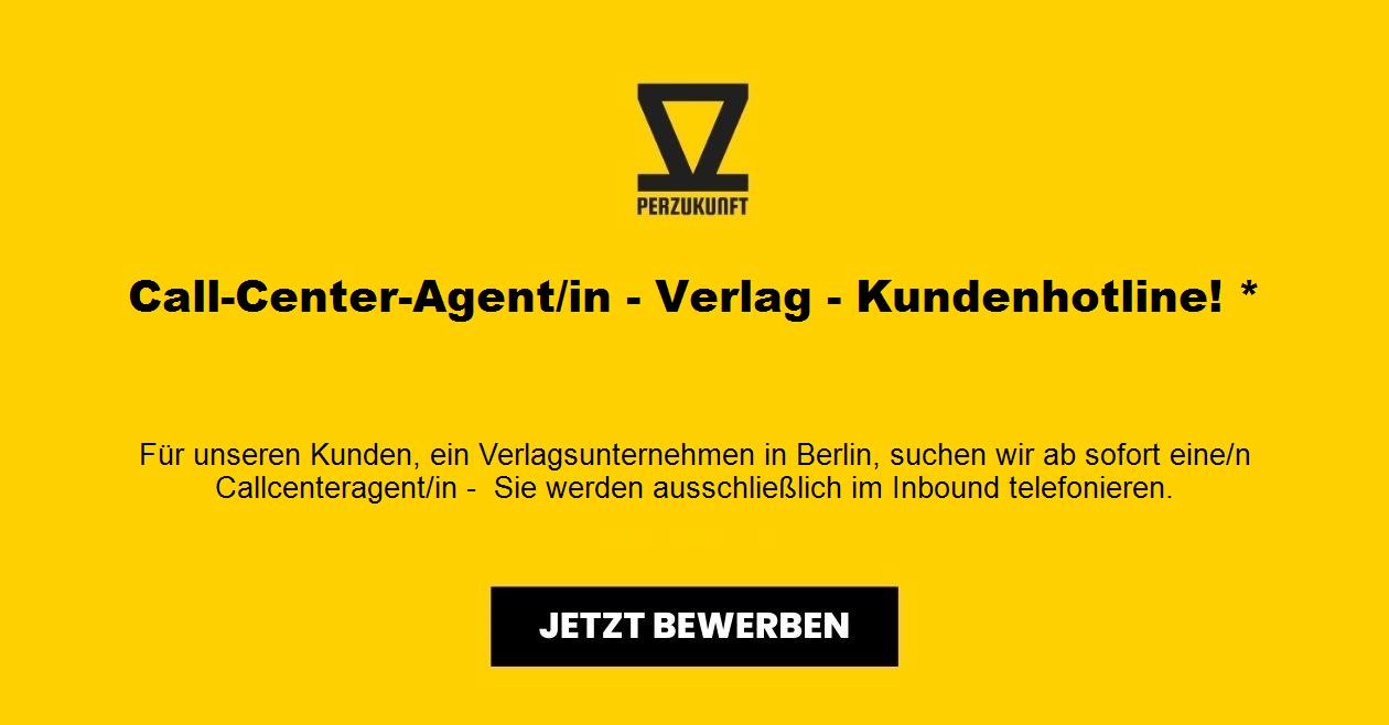Call-Center-Agent/in - Verlag - Kundenhotline! *