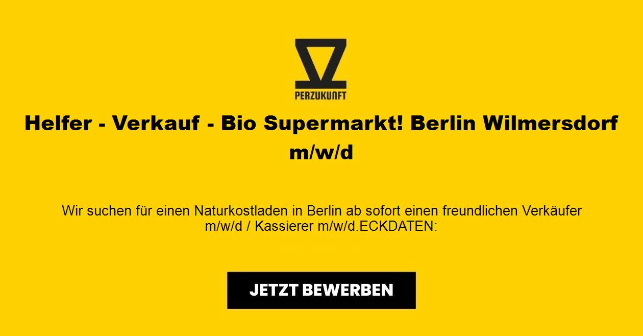 Helfer - Verkauf - Bio Supermarkt! Berlin Wilmersdorf m/w/d