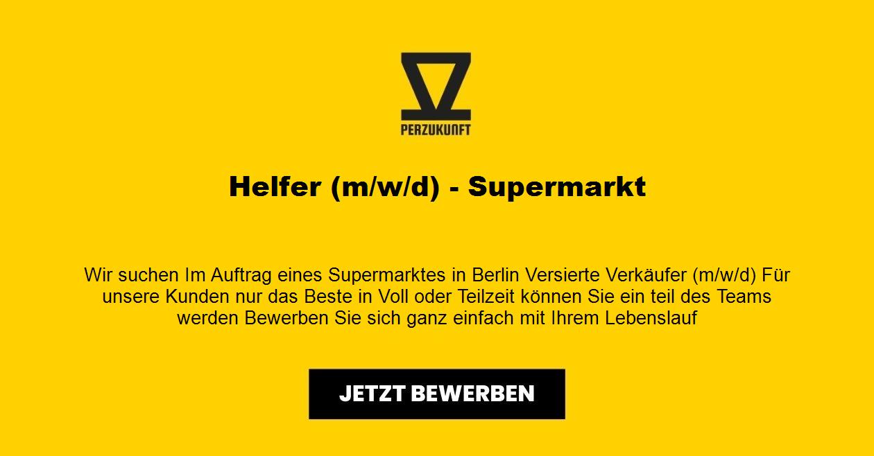 Helfer (m/w/d) - Supermarkt