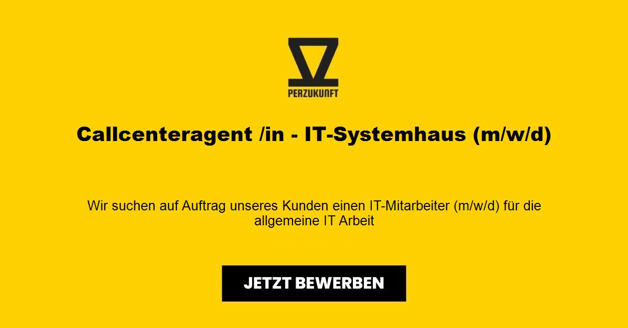 Callcenteragent /in - IT-Systemhaus (m/w/d)