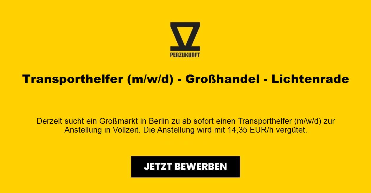 Transporthelfer (m/w/d) - Großhandel - Lichtenrade