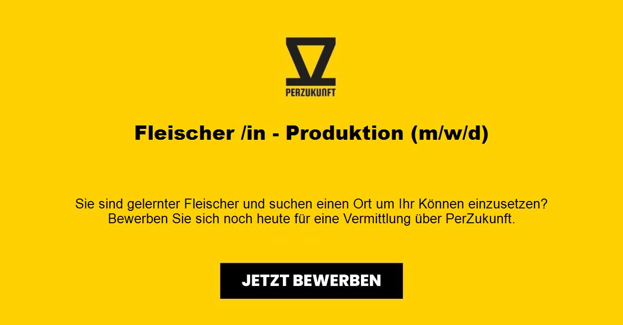 Fleischer /in - Produktion (m/w/d)