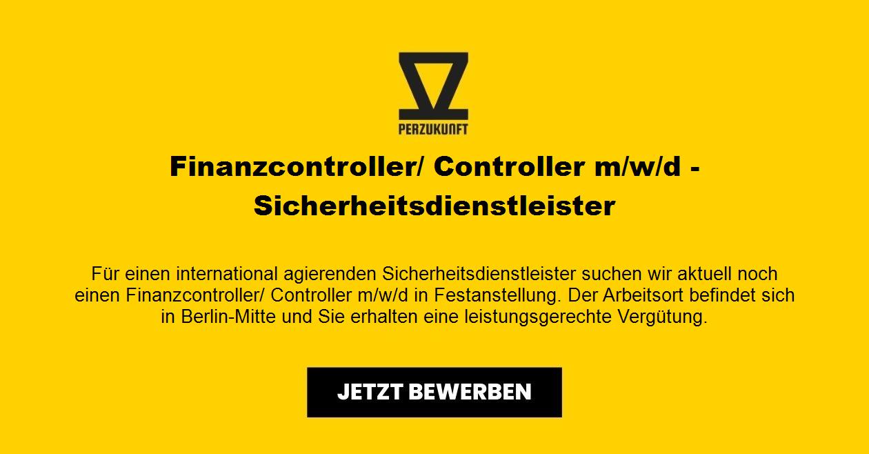 Finanzcontroller/ Controller m/w/d - Sicherheitsdienstleister