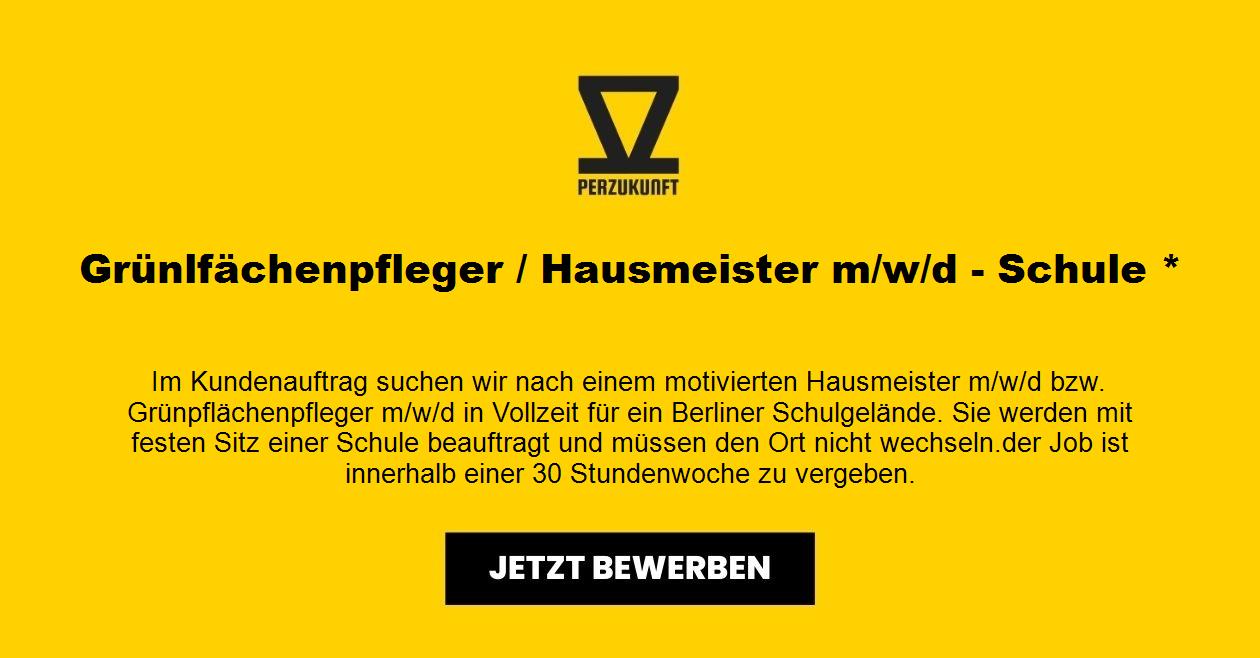 Grünlfächenpfleger / Hausmeister m/w/d - Schule *