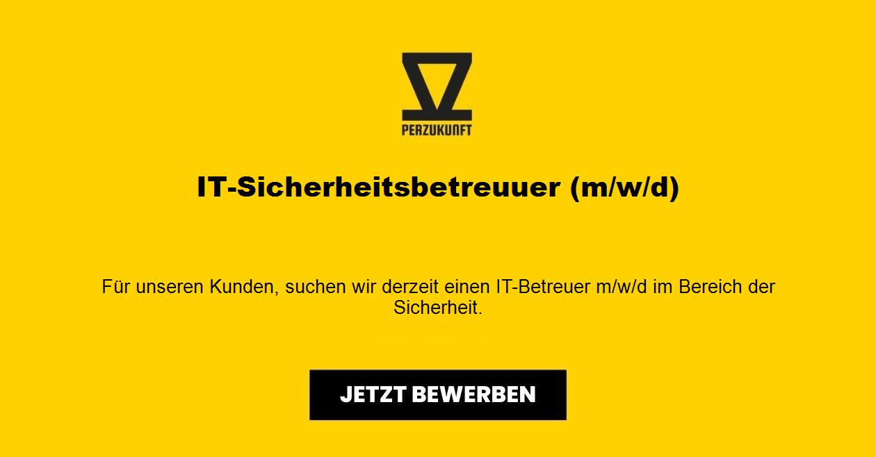 IT-Sicherheitsbetreuuer (m/w/d)
