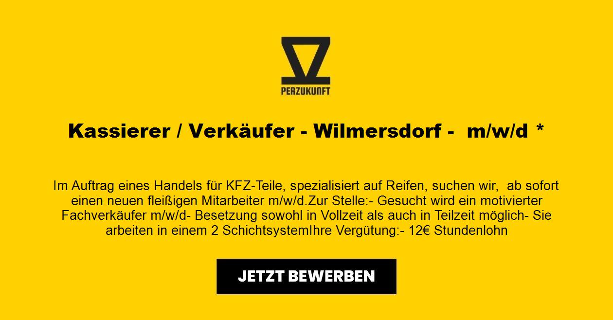 Kassierer / Verkäufer - Wilmersdorf -  m/w/d *