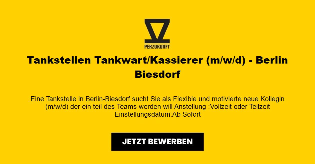 Tankstellen Tankwart/Kassierer (m/w/d) - Berlin Biesdorf