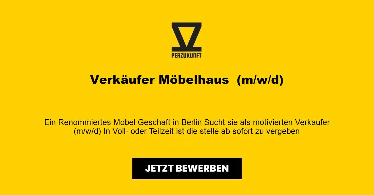 Verkäufer Möbelhaus  (m/w/d)