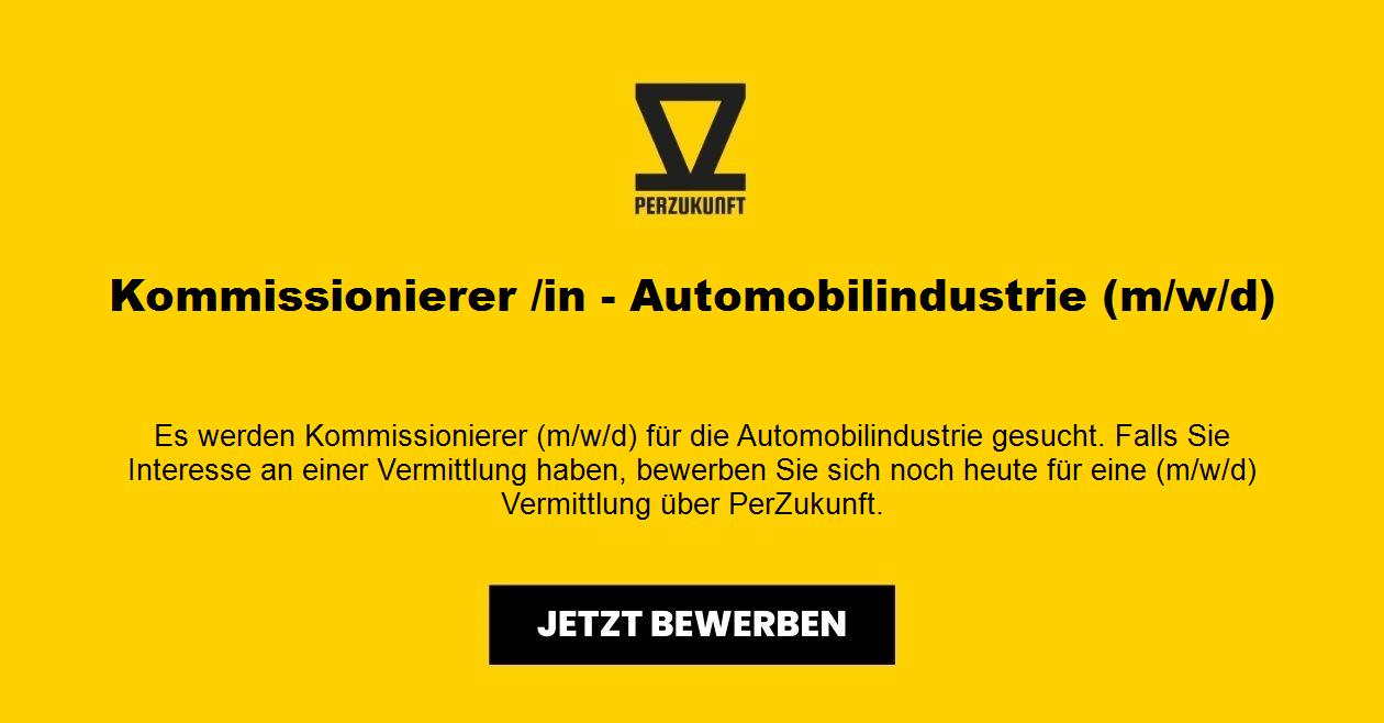 Kommissionierer /in - Automobilindustrie (m/w/d)