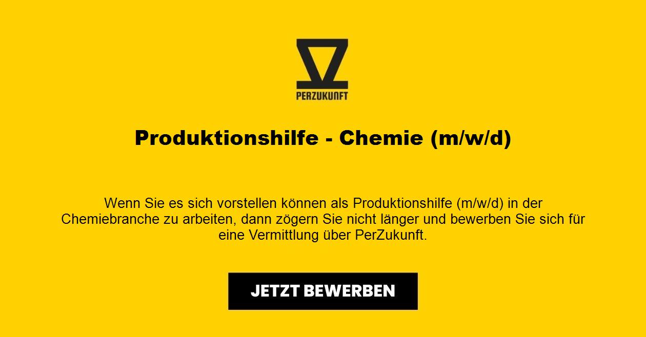 Produktionshilfe - Chemie (m/w/d)