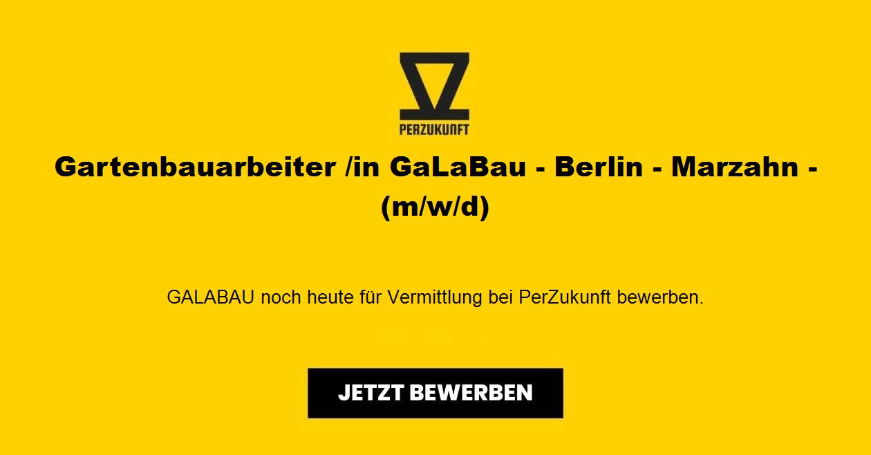 Gartenbauarbeiter /in GaLaBau - Berlin - Marzahn - (m/w/d)