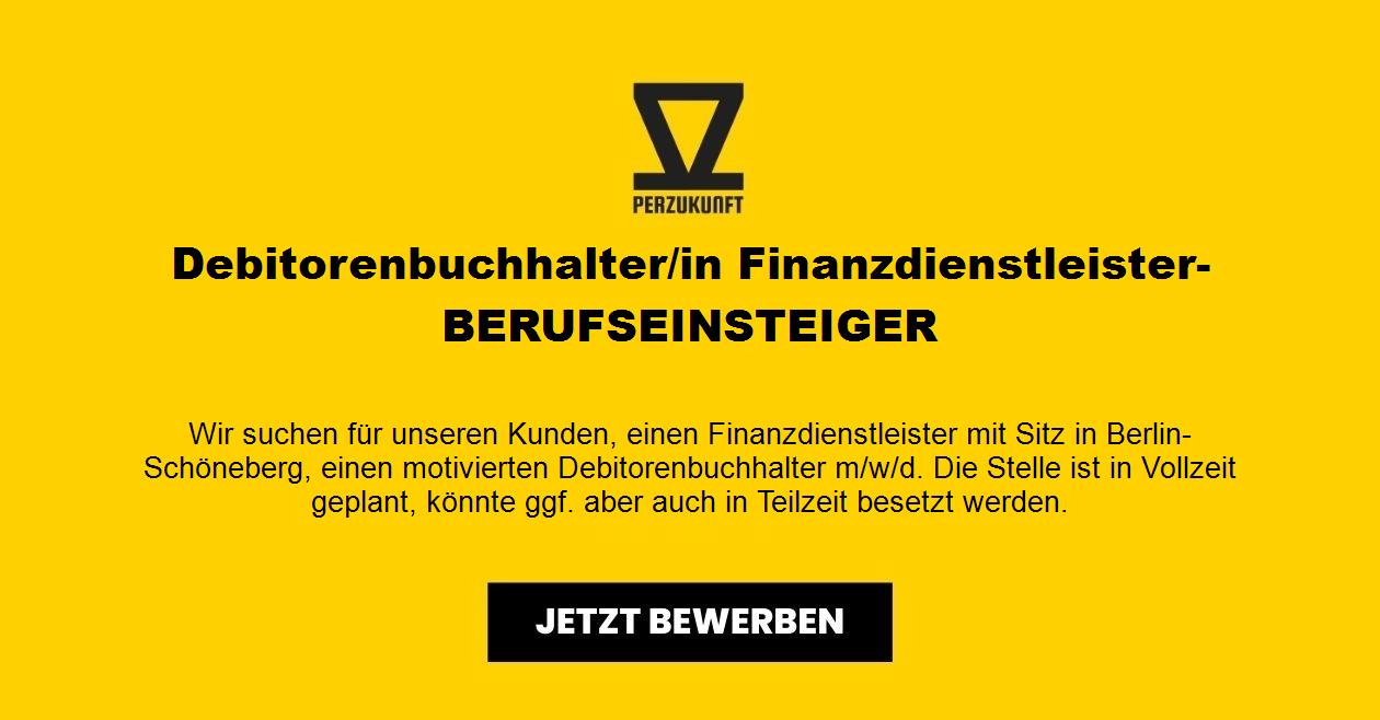 Debitorenbuchhalter/in Finanzdienstleister-BERUFSEINSTEIGER