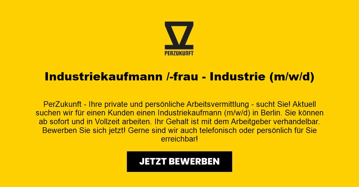 Industriekaufmann /-frau - Industrie (m/w/d)