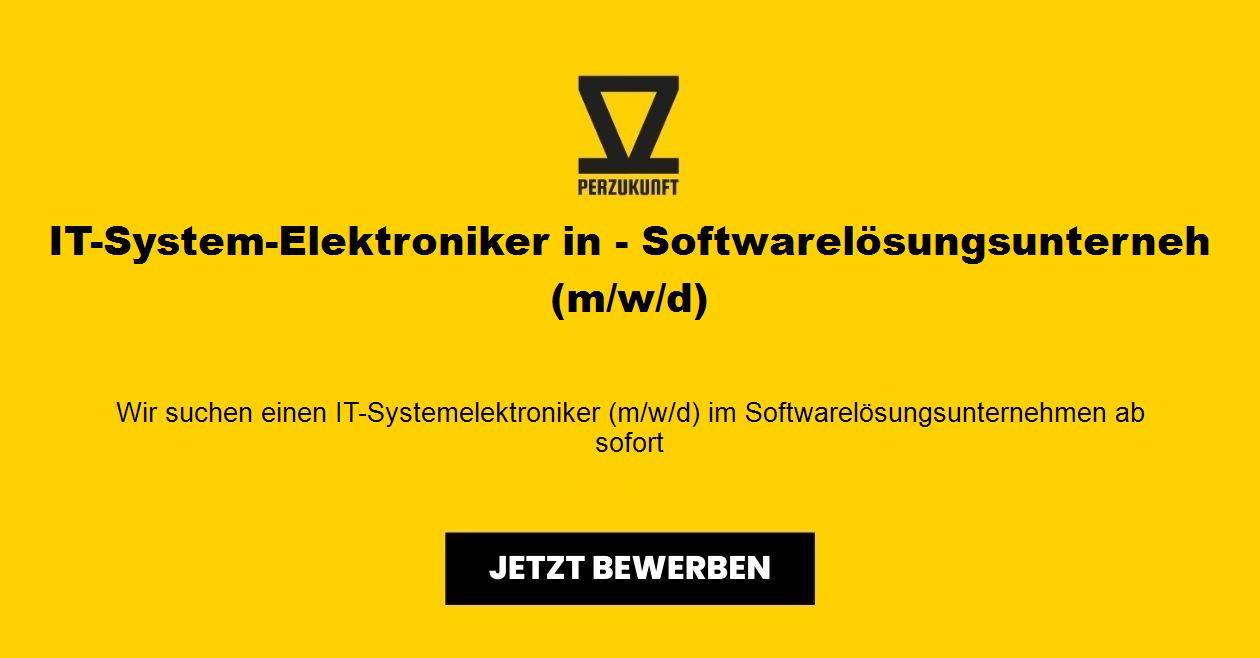 IT-System-Elektroniker in - Softwarelösungsunterneh (m/w/d)